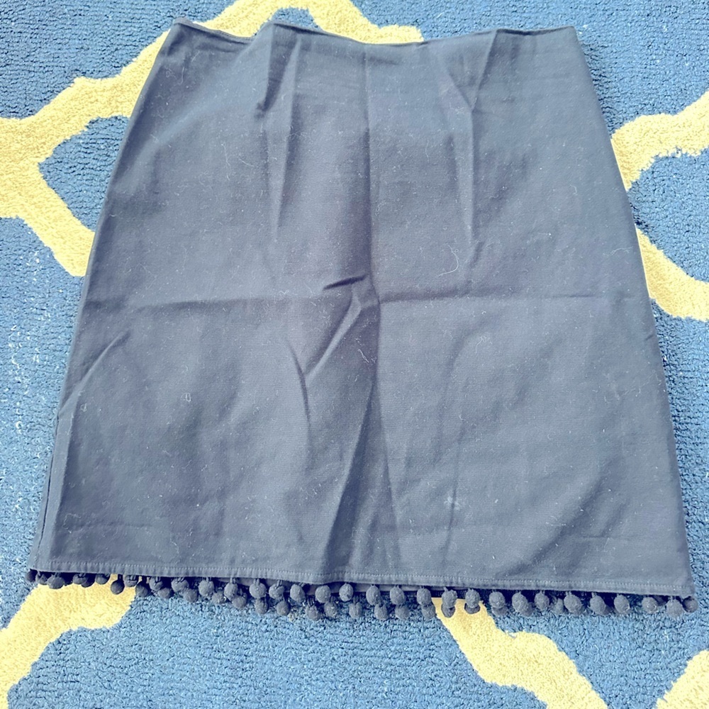 Navy Talbots pencil skirt mini size 10